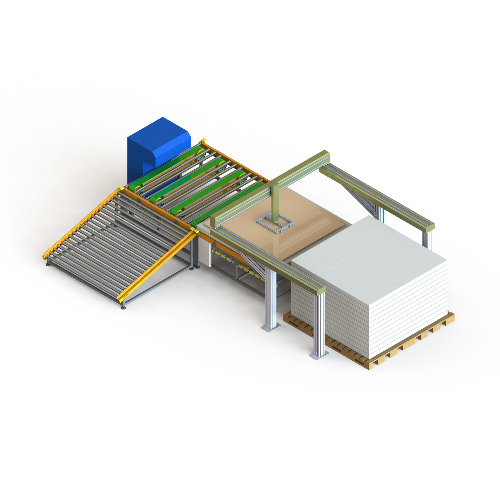 Automatic Mattress Stacking System